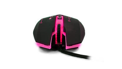 Mouse Vorago Gamer MO-501 Óptico Iluminado 3200 dpi USB Color Negro