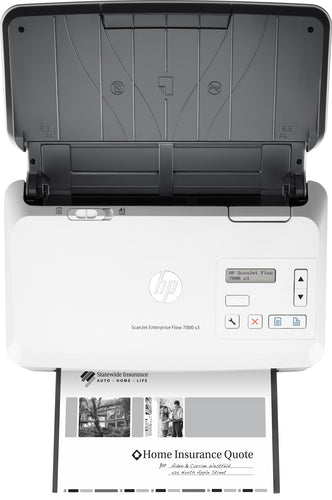 Escáner HP ScanJet Enterprise Flow 7000 s3 Resolución 600 dpi