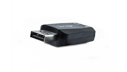 Adaptador vorago adp-201 usb- audio 3.5mm 5.1 microfono