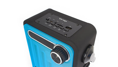Bocinas vorago bsp-200 bluetooth recargable msd/usb/fm/3.5mm