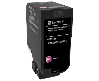 Tóner Lexmark Rendimiento Estándar Programa Retorno CS720DE Color Magenta