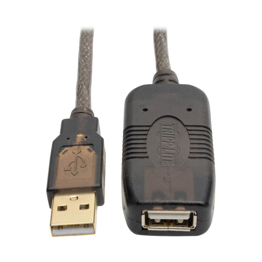 Cable de Extensión Tripp Lite Repetidor Activo USB 2.0 A-M/H 7.62m