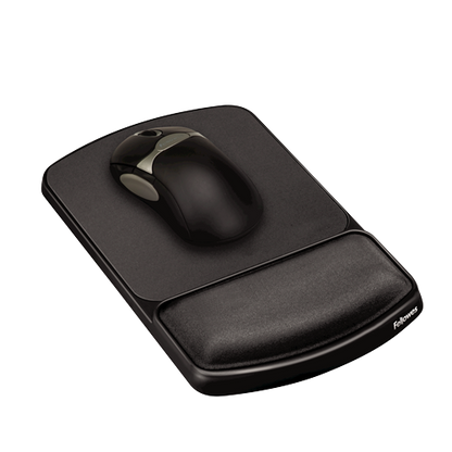 Mouse Pad Fellowes con Descansa Muñecas de Gel Grafito