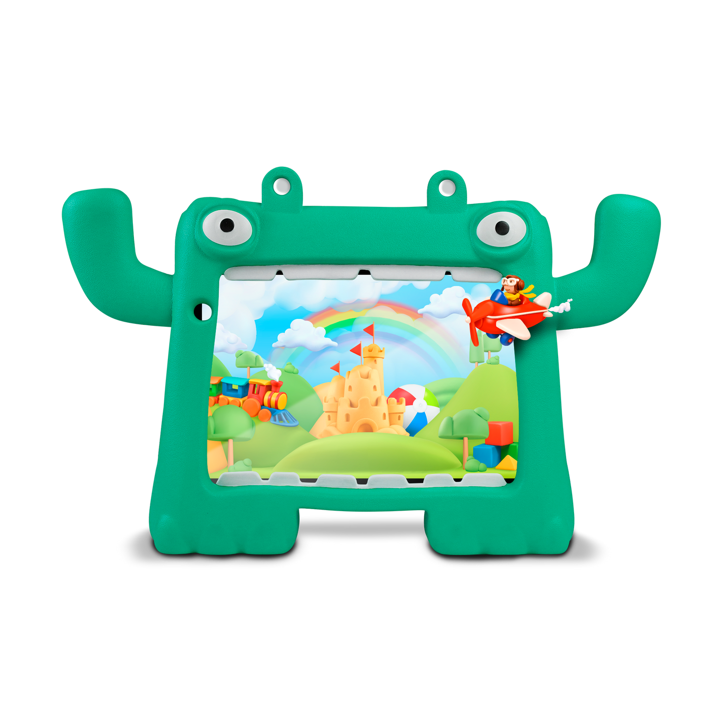 Tablet Vorago PAD-8-KIDS 8"Quadcore 64GB Ram 4GB 2MP/5MP Android 13 Funda Verde
