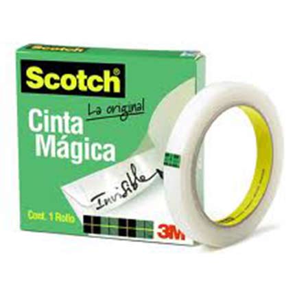 Cinta 3M Magica Adhesiva 810 18X65 Pza