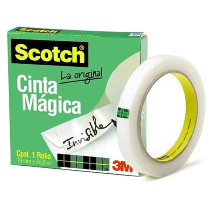 Cinta 3M Magica Adhesiva 810 24X65 Pza