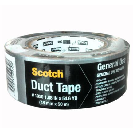 Cinta Sellaductos 3M Gris Multiusos Rollo 48mmx50m 1 Pza