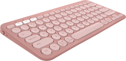 Teclado Bluetooth Logitech Pebble Keys 2 K380 color rosa