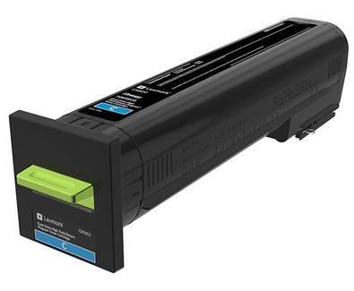 Toner lexmark alto rendimiento cyan cs820