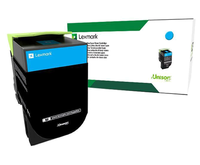 Toner lexmark cyan alto rendimiento cs317/cx317/cs417/cx417
