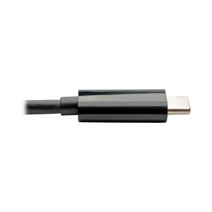 Adaptador Multipuerto Tripp Lite USB-C/Dvi/USB-A/GbE Carga PD Color Negro