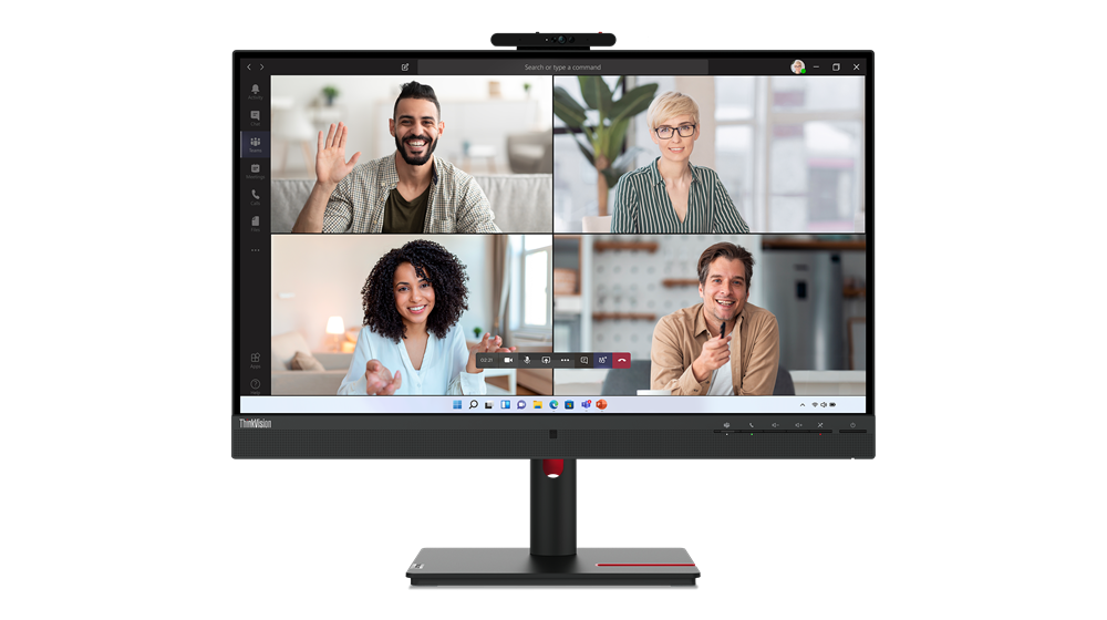 Monitor Lenovo ThinkVision T27HV-30 27" WLED Resolución 2560x1440 USB/HDMI/DP/RJ45