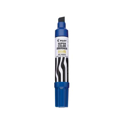 Marcador permanente pilot jumbo azul c/12