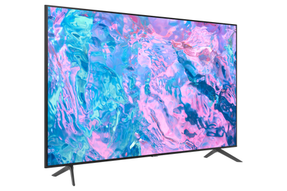 Televisor Samsung CU7000 55" LED UHD 4K Smart TV Resolución 3840x2160 USB/HDMI/Ethernet/RF/Bluetooth