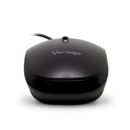 Mouse Vorago MO-100 Óptico Alámbrico USB 800/1200dpi Color Negro