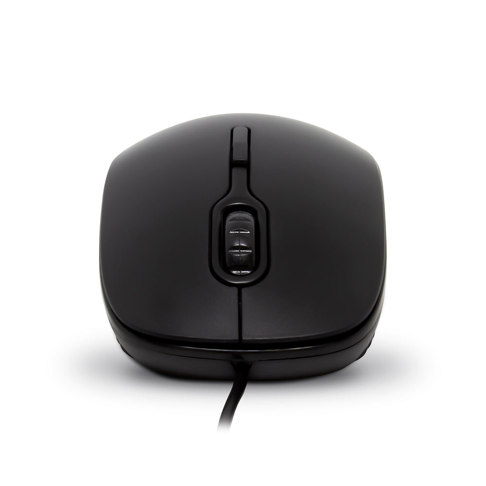 Mouse Vorago MO-100 Óptico Alámbrico USB 800/1200dpi Color Negro