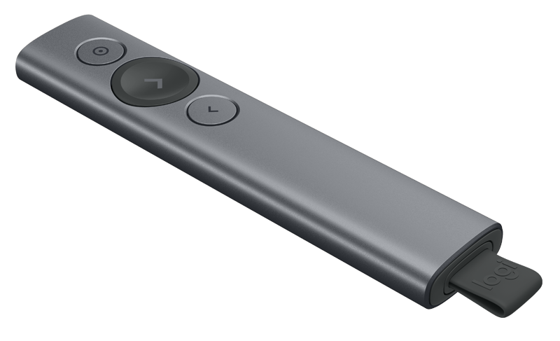 Presentador Logitech Spotlight Láser Bluetooth Color Plata
