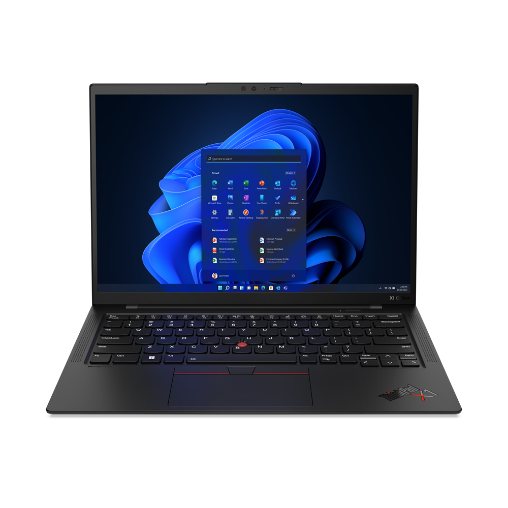 Laptop Lenovo Thinkpad X1 Carbon G11 14" Intel Core i7-1355U Disco duro 1TB SSD Ram 32GB Windows 11 Pro Color Negro