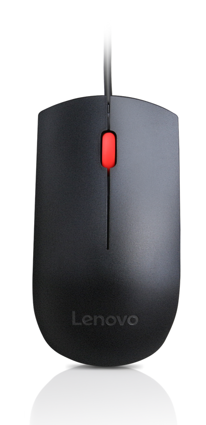 Mouse Lenovo Essential USB 1600dpi Color Negro