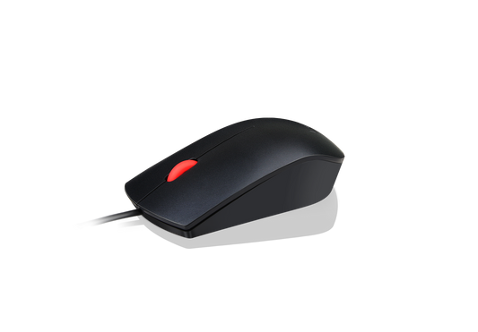 Mouse Lenovo Essential USB 1600dpi Color Negro