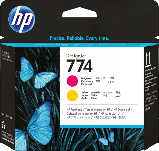Cabezal HP LF 774 Magenta - Amarillo