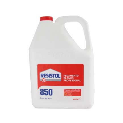 Pegamento blanco resistol 850 4 kg