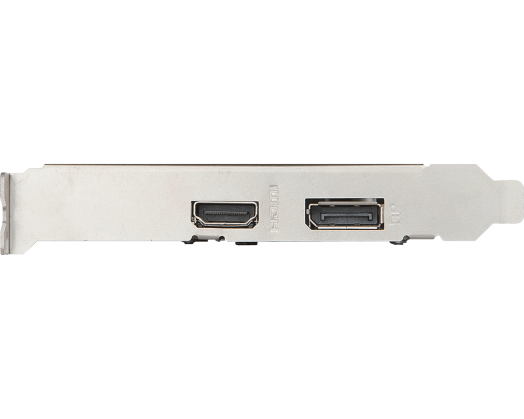 Tarjeta Gráfica MSI NVIDIA GeForce GT1030 2GB OC DDR4 PCIe HDMI/DP Bajo Perfil