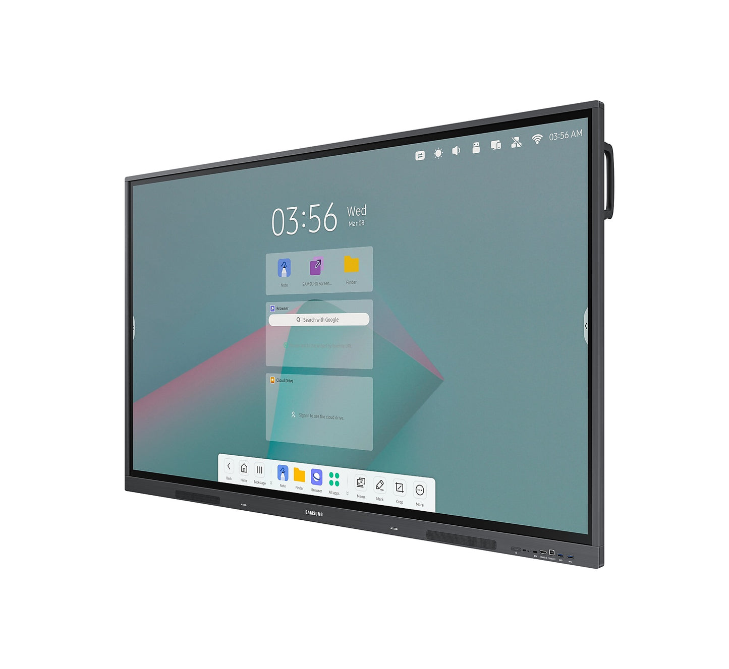 Pantalla Samsung FLIP Touch 75" Interactiva Android 11 Resolución 3840 x 2160 Panel ADS HDMI/USB/RJ45/Bluetooth