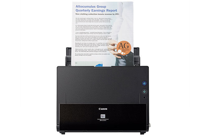 Escaner Canon ImageFormula DR-C225II Resolución 600 ppp