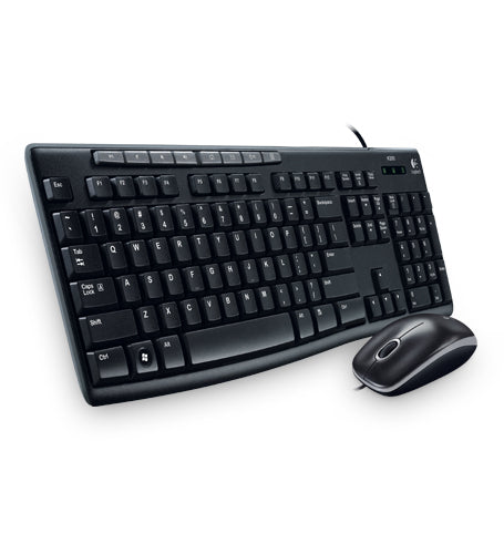Teclado y Mouse Logitech Media Combo MK200