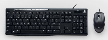 Teclado y Mouse Logitech Media Combo MK200