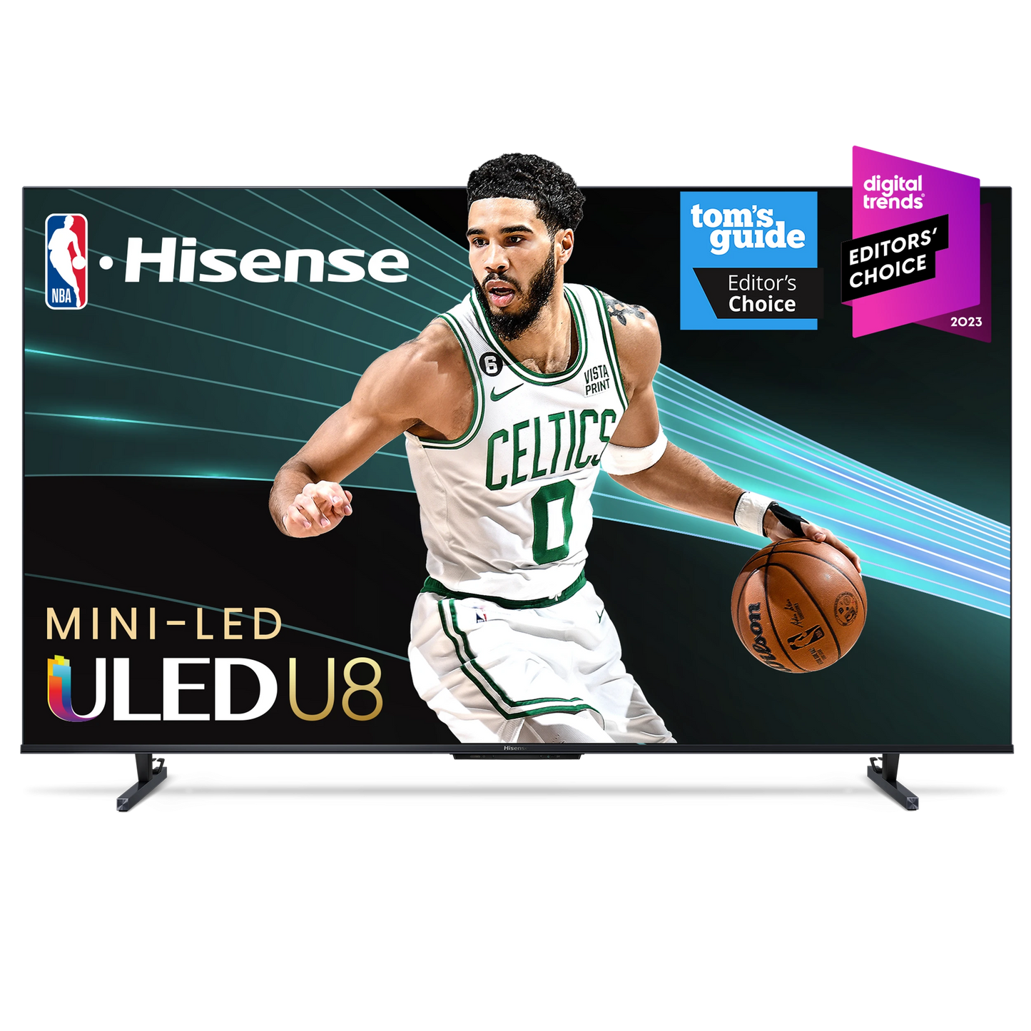 Televisor Hisense Mini LED 55" Smart TV 4K UHD Resolución 3840x2160 Wi-Fi/USB/HDMI