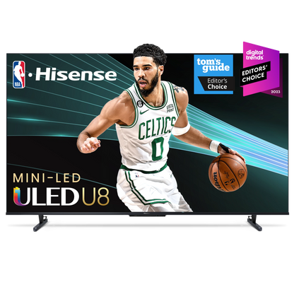 Televisor Hisense Mini LED 55" Smart TV 4K UHD Resolución 3840x2160 Wi-Fi/USB/HDMI