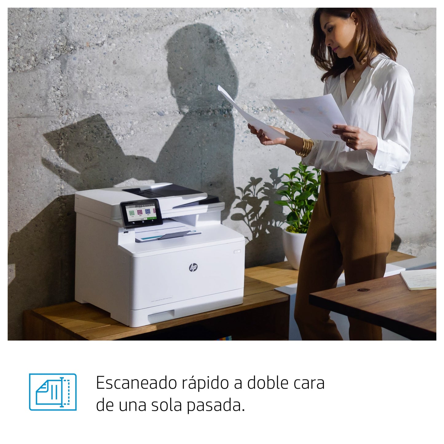 Multifuncional HP LaserJet Pro M479fdw Color