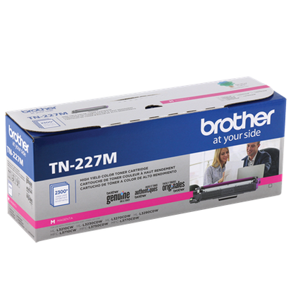Toner Brother Genuine TN-227M Magenta Alto Rendimiento