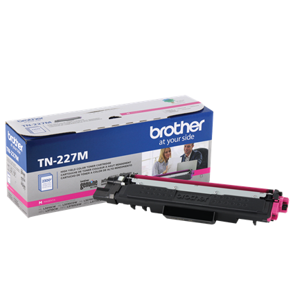 Toner Brother Genuine TN-227M Magenta Alto Rendimiento