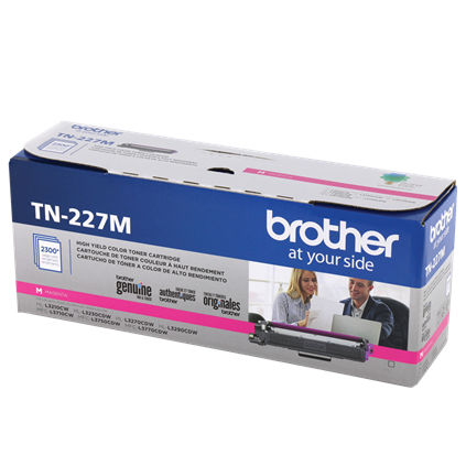 Toner Brother Genuine TN-227M Magenta Alto Rendimiento