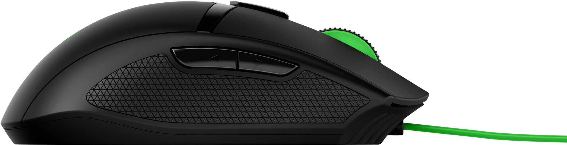 Mouse HP 300 Pavilion Gaming 5000 dpi Color Negro-Verde