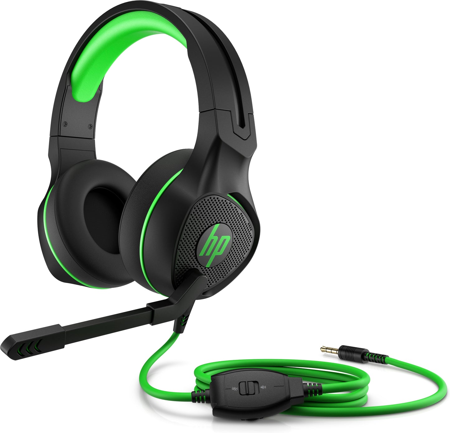 Audífonos HP USB LED 400 Pavillion Gaming Color Negro-Verde