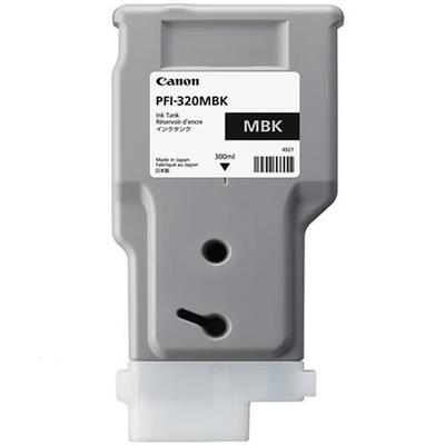 Tinta Canon PFI-320 MBK 300ml Color Negro Mate