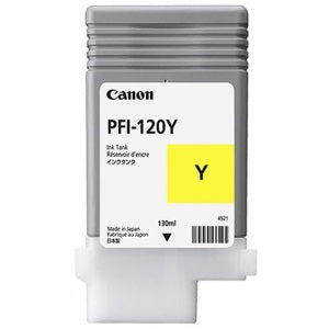 Tinta Canon PFI-120Y 130ml Color Amarillo