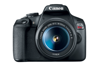 Camara Canon EOS Rebel T7 FHD LCD 3" EF-S 18-55mm CMOS 24.1MP
