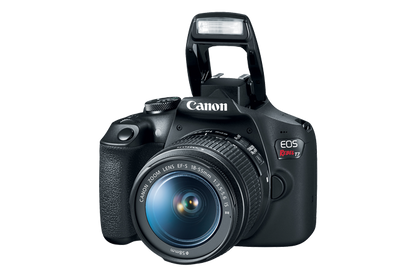 Camara Canon EOS Rebel T7 FHD LCD 3" EF-S 18-55mm CMOS 24.1MP