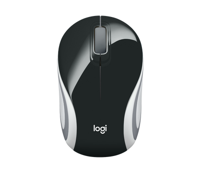 Mini Mouse Logitech M187 Inalámbrico 1000 dpi Color Negro