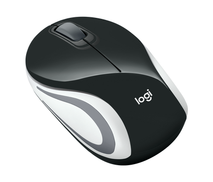 Mini Mouse Logitech M187 Inalámbrico 1000 dpi Color Negro