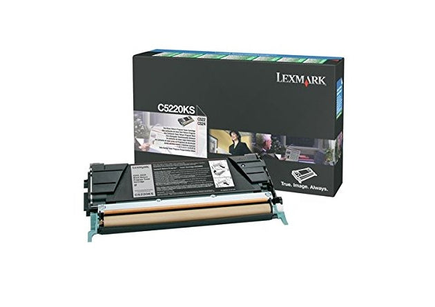 Cartucho toner lexmark prebate c522n c524 negro