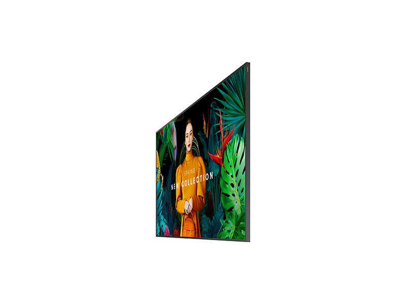 Pantalla Samsung Smart Signage 65" (LFD) Monitor Edge LED BLU UHD Resolución 3840 x 2160 Panel VA HDMI/USB/RJ45/DP