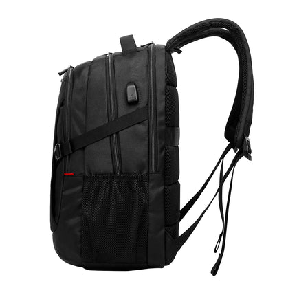 Mochila Vorago BP-402 XL Expandible para Laptop 15.6" Puerto USB Color Negro