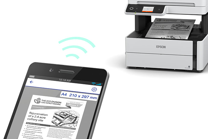 Multifuncional Epson EcoTank M3170 Monocromática Tinta Continua