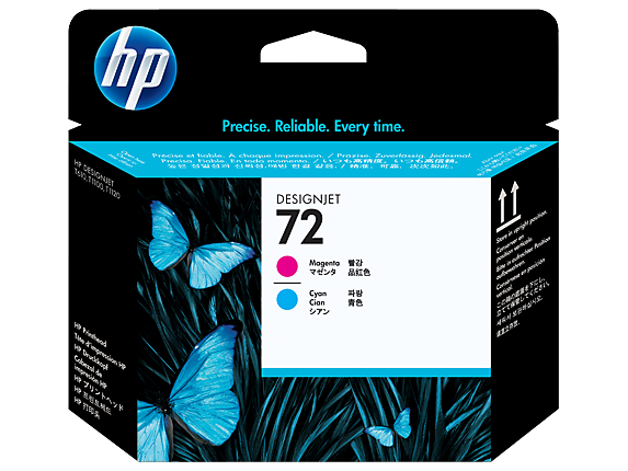 Cabezal HP LF de Impresión 72 Color Magenta-Cian